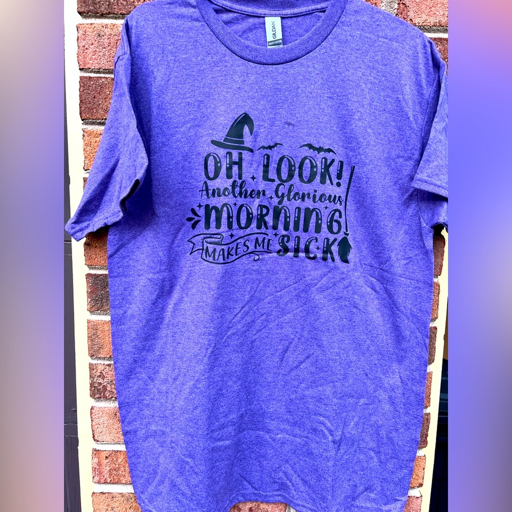 Heather Purple Hocus Pocus T Shirt